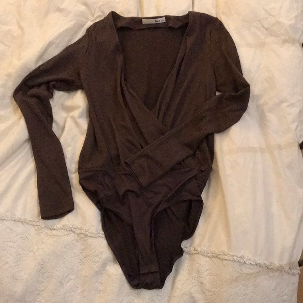 Wilfred Free maroon leotard, Size small